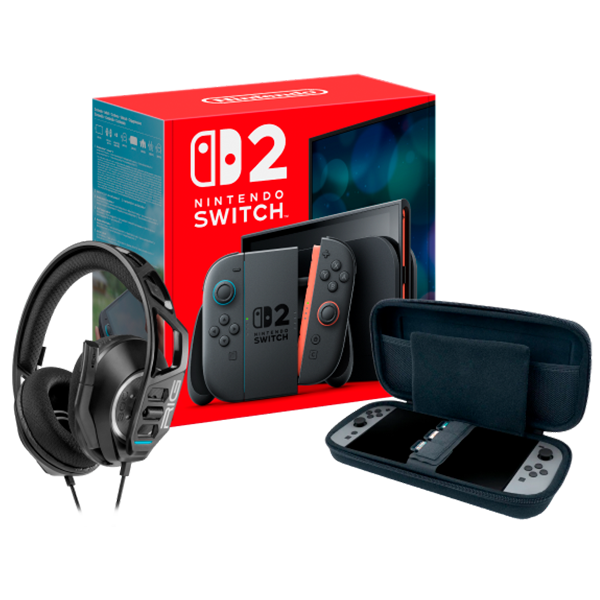 Pack Nintendo Switch2 + Auriculares Gaming RIG 300HN + Funda